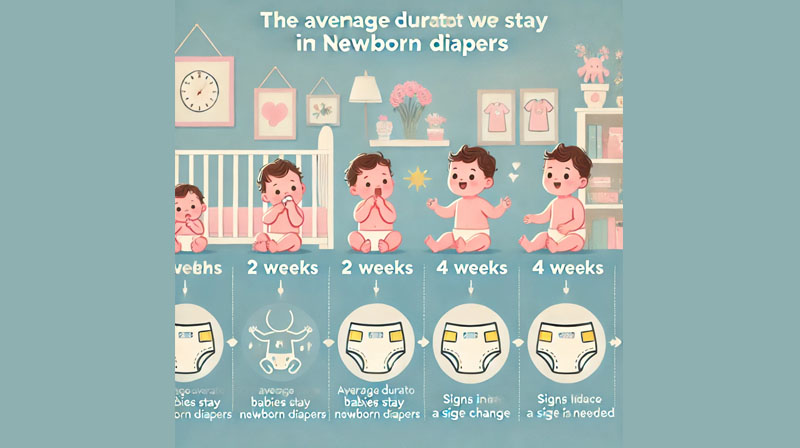 How Long Are Babies in Newborn Diapers