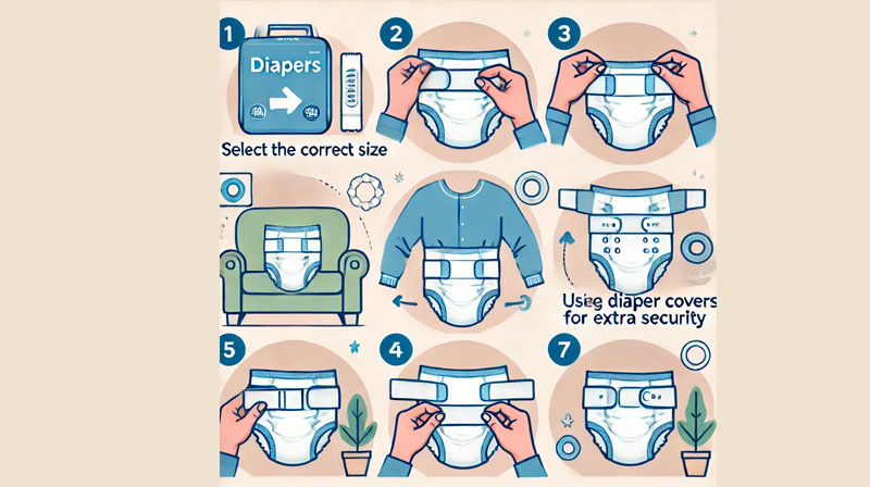 How to Keep Diapers on Adults